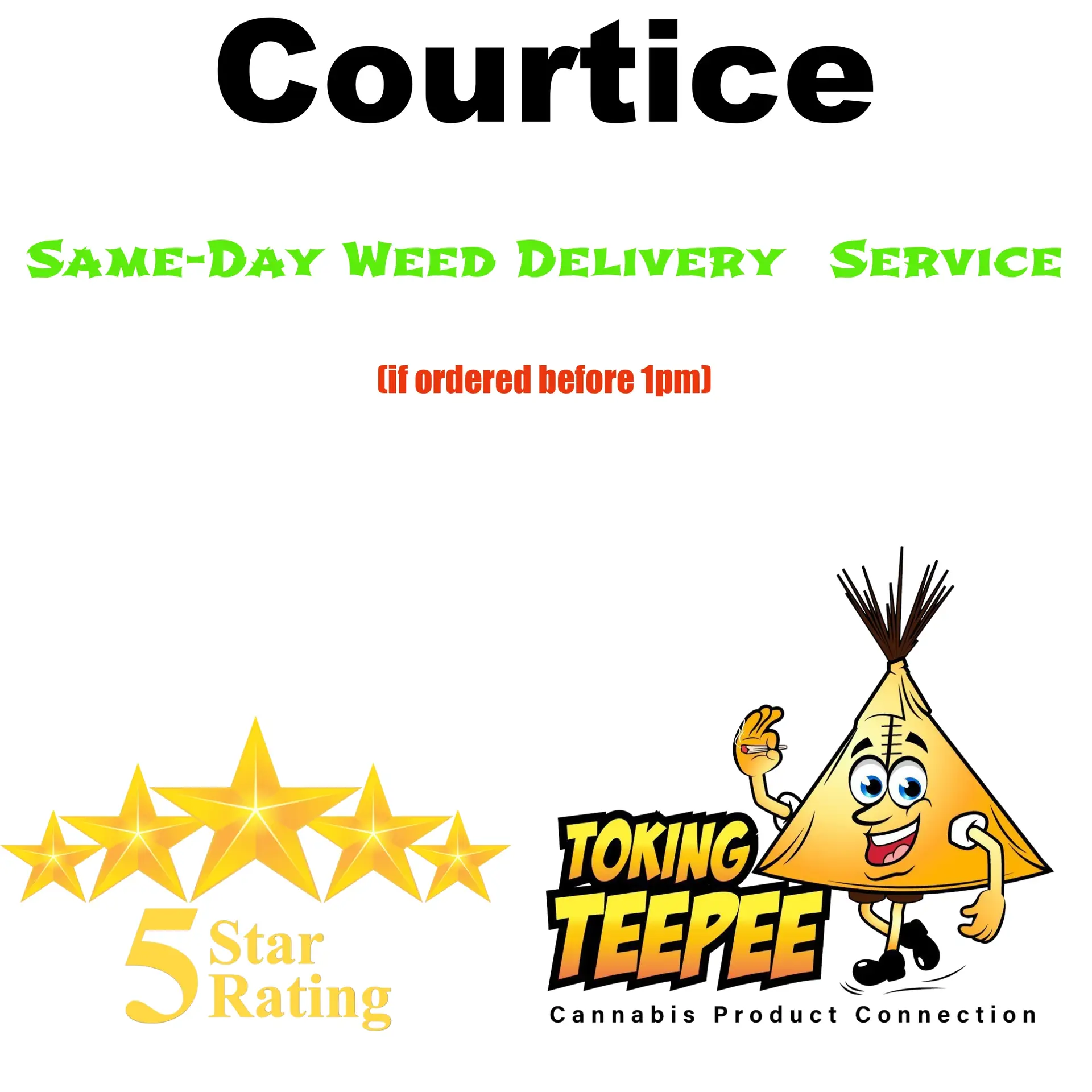 courtice same day weed delivery service