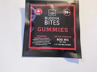 THC Gummies Buddha Bites 600 mg Pack