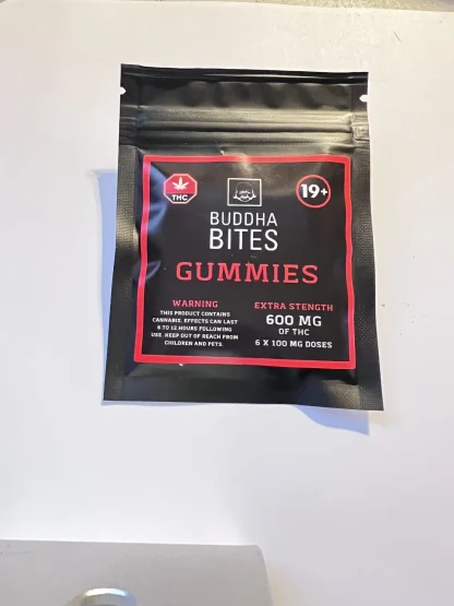 THC Gummies Buddha Bites 600 mg Pack