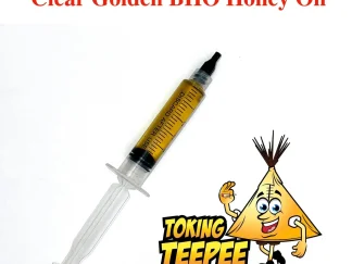 Clear Golden BHO Honey Oil