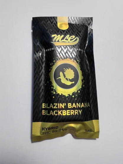 Major League Vape Pen Blazin Banana Blackberry