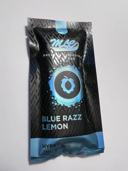 Major League Vape Pen Blue Razz Lemon