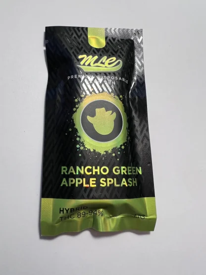 Major League Vape Pen Rancho Green Apple Splash
