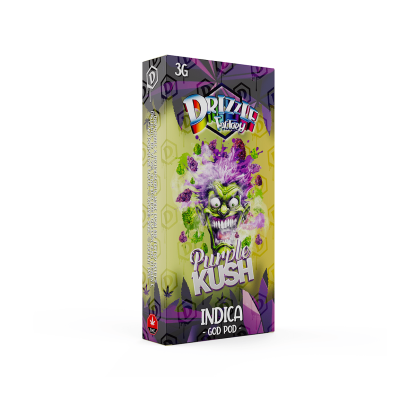 Drizzle Factory 3 gram vape pen Indica Purple Kush