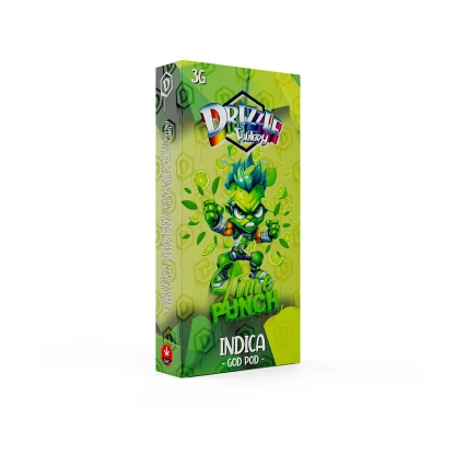 Drizzle Factory 3gram vape Indica Lime Punch