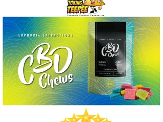 Euphoria Extractions CBD Chews. 600 mg CBD gummies